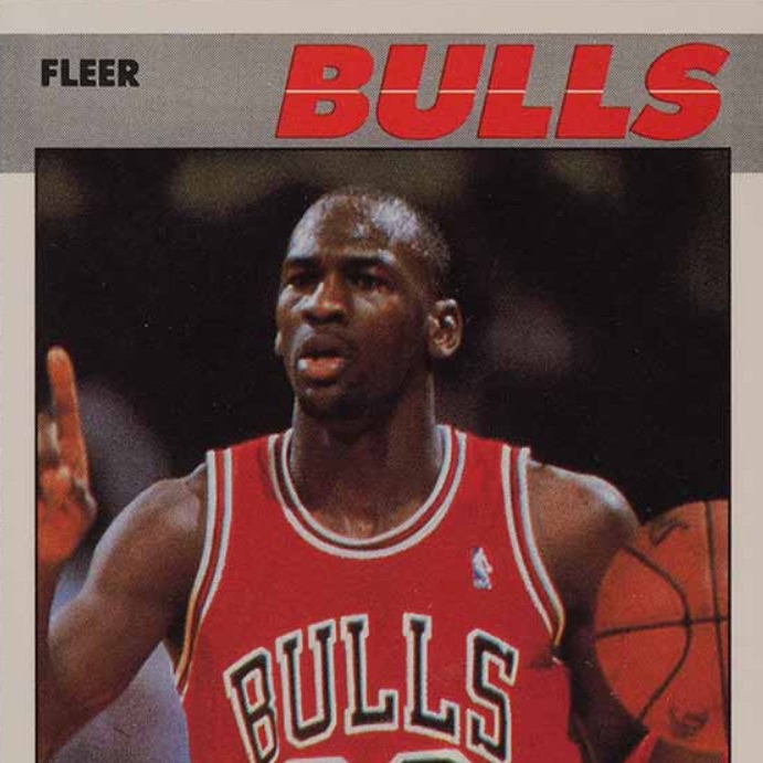 fleer 89 all stars michael jordan