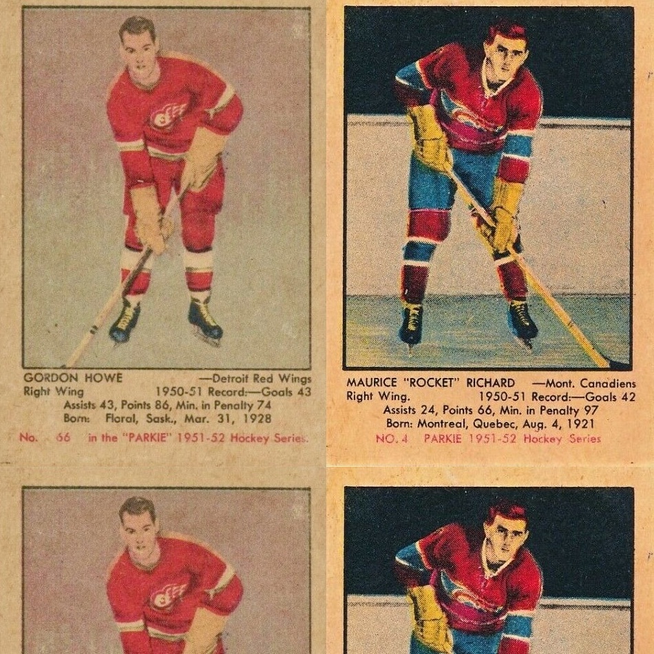 Frank Mahovlich Ice Hockey Detroit Red Wings Sports Trading Cards