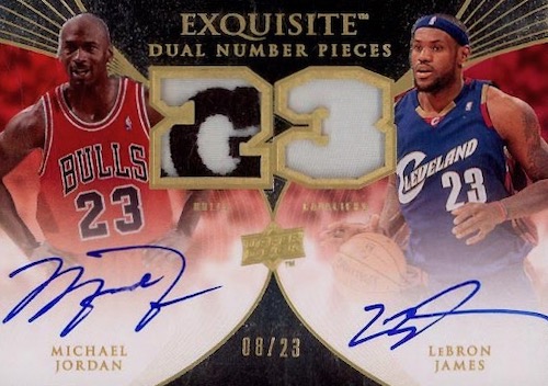 Top Michael Jordan & LeBron James Dual Autograph Cards  Michael jordan  basketball cards, Lebron james autograph, Lebron james