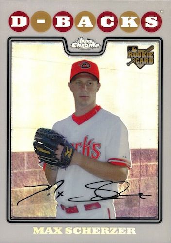 Top Max Scherzer Cards, Best Rookies, Autographs, Most Valuable List