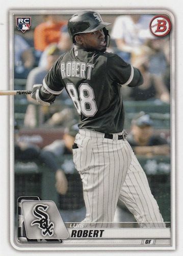 Luis Robert Rookie 2018 Bowman Chrome Scouts Top 100 #BTP-29 White