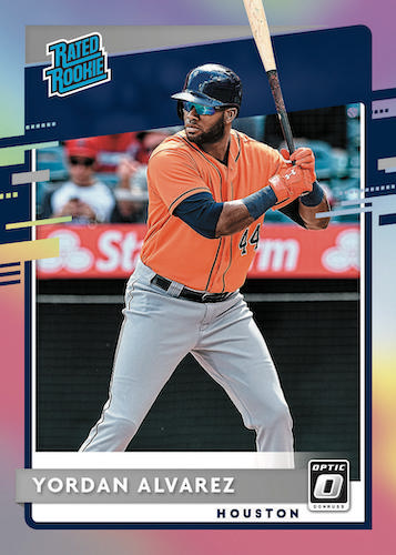 Jonathan Hernandez Texas Rangers 2020 Panini Donruss Optic