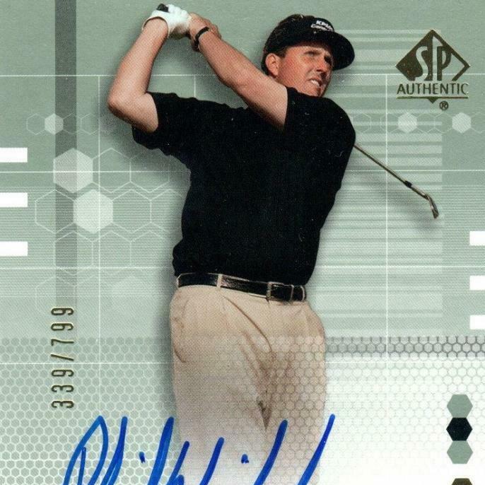 Top Phil Mickelson Cards, Rookie Cards, Best Cards, Autographs Gallery