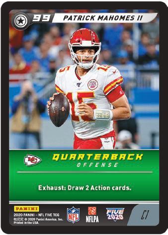 : Patrick Mahomes Football Card Bundle, Set of 4