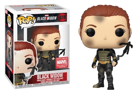 YELENA BELOVA BLACK WIDOW FUNKO POP #607 Very Rare New in Box MARVEL