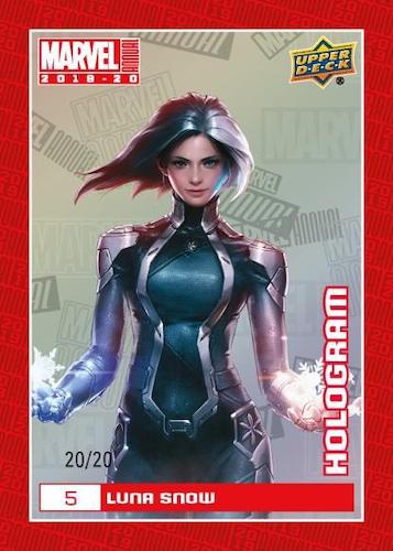 2019-20 Upper Deck Marvel Annual Trading Cards 4