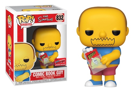 Funko Pop! The Simpsons Treehouse of Horror- Donut Head Homer & Witch Marge