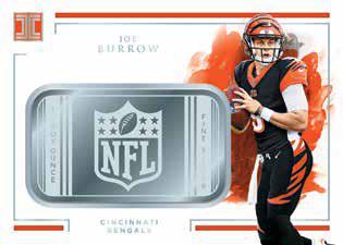 2020 Panini NFL Blitz Digital Select Gold Joe Burrow Rookie Card