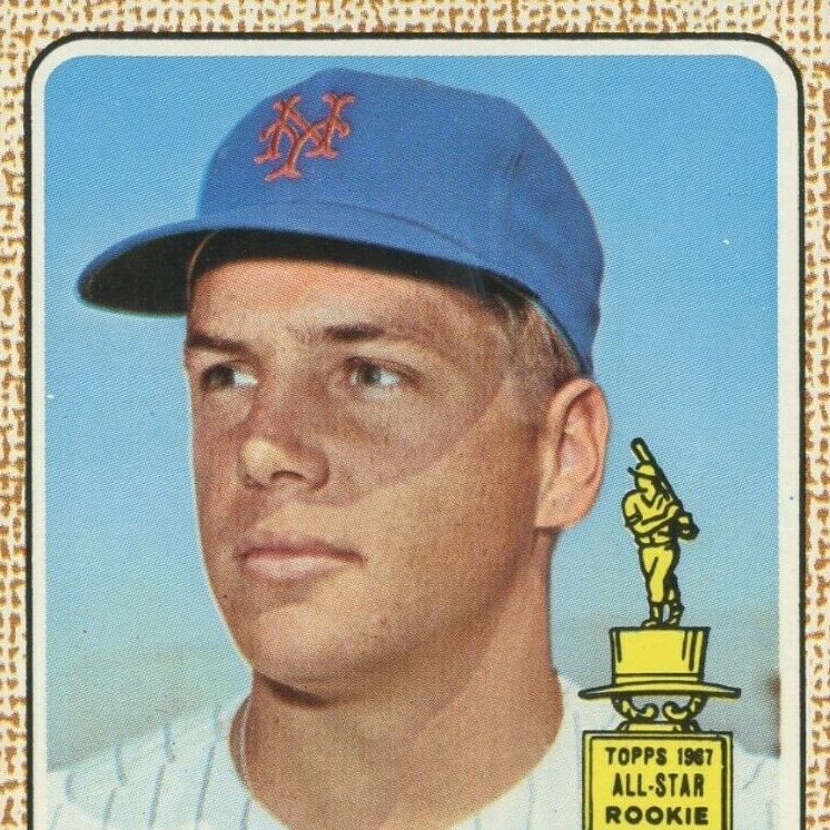 At Auction: 1969 Topps #480 Tom Seaver New York Mets Baseball Card