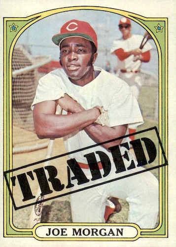 1966 Topps Baseball Joe Morgan Houston Astros Baseball Card #195