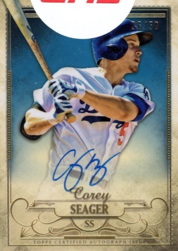 Graded 2016 Topps Allen & Ginter COREY SEAGER #121 Rookie Baseball Card PSA  10