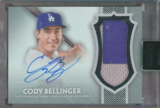 Lids Cody Bellinger Los Angeles Dodgers Autographed 2017 Topps