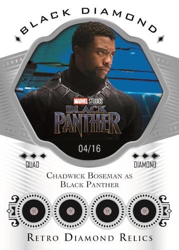 日本製人気upper deck marvel Black Diamond Diamond Shards triple relic Anthony Mackie/Chris Evans/Scarlett Johansson その他