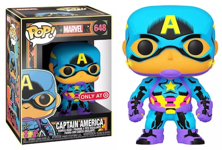 target exclusive black light funko pop