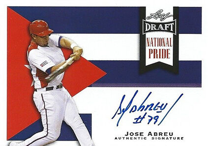 MLB Jose Abreu Signed Trading Cards, Collectible Jose Abreu Signed Trading  Cards