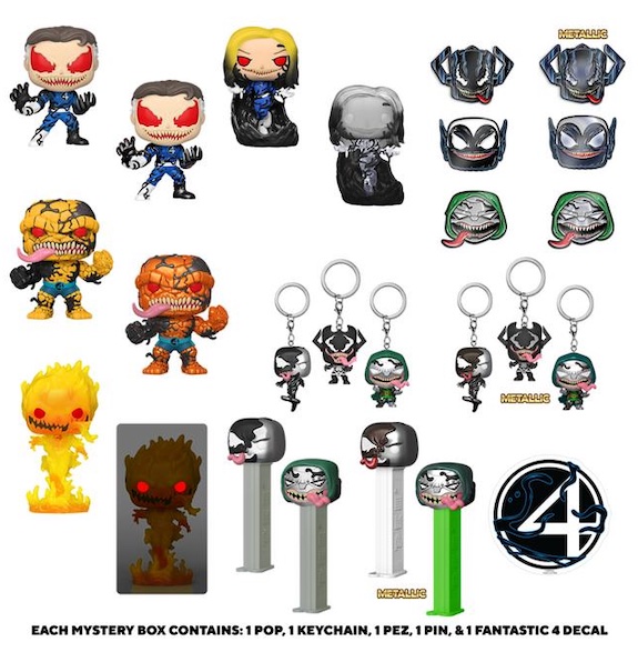 venomized pop vinyl list