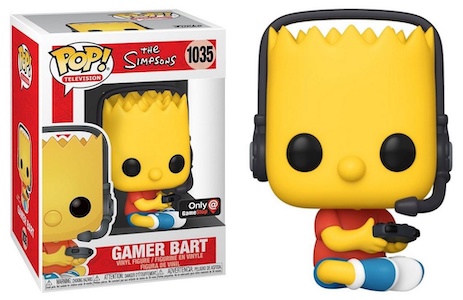 bart simpson pop figure