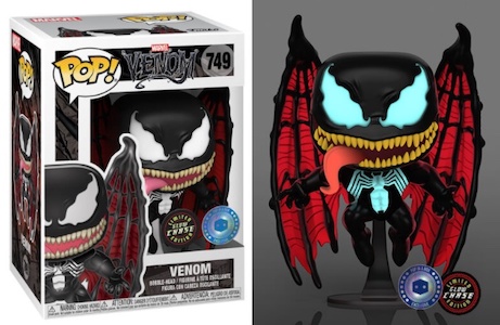 Figurine Venom With Wings / Venom / Funko Pop Marvel 749 / Exclusive  Special Edition