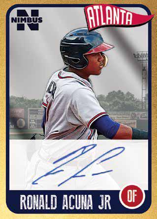 2020 Onyx Nimbus Julio Rodriguez Autograph Card