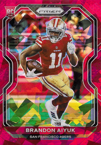 Brandon Aiyuk 2020 Panini Prizm Rookie Gear Patch Relic #29