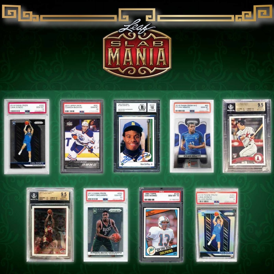 2021 Leaf Slab Mania Multi-Sport Cards