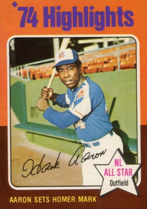 Full Vintage Topps Hank Aaron Baseball Cards Checklist, Gallery