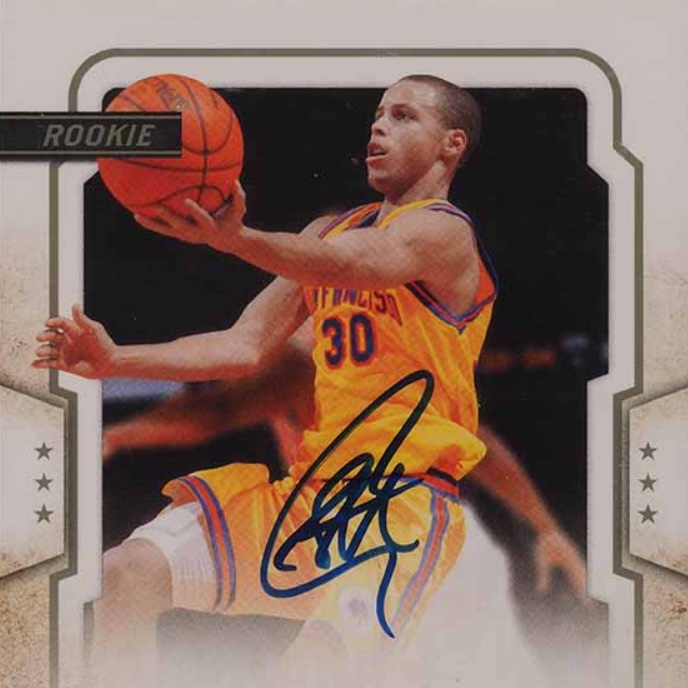 Stephen Curry 2009-10 Donruss Elite #166 Autograph RC (BCCG 10)