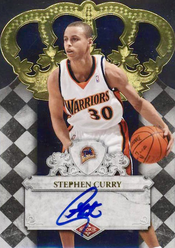 STEPHEN CURRY 2009/10 PANINI STUDIO ROOKIE CARD