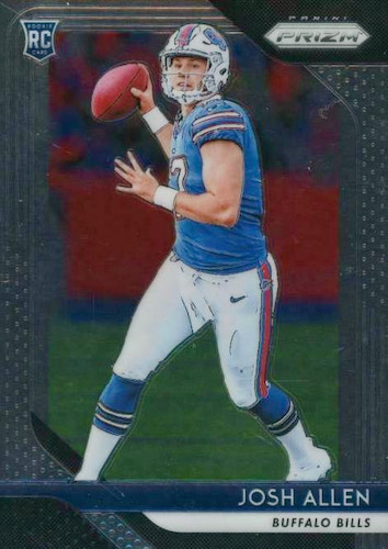 Josh Allen 2021 Contenders Season Ticket #10 Buffalo Bills