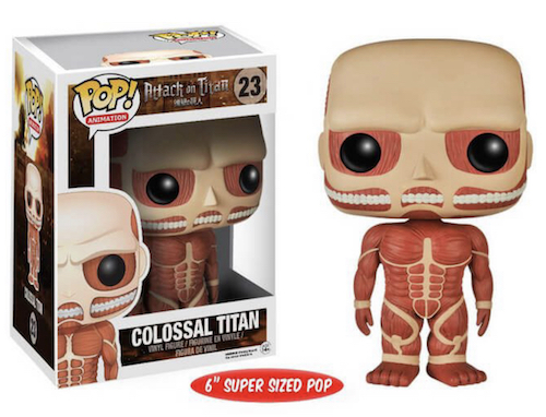 Funko Pop Characters Attack on Titan