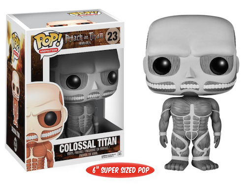 attack on titan funko pop full set