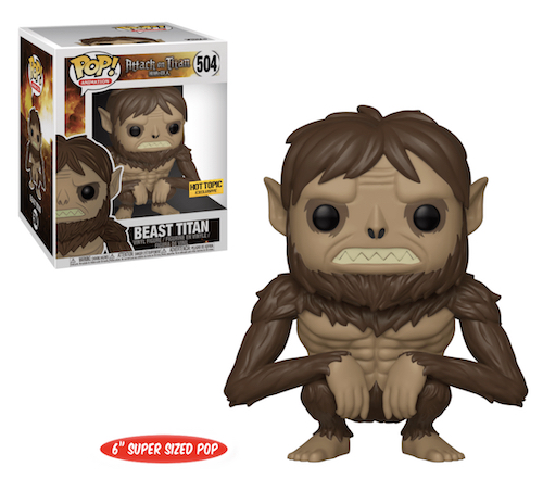 Funko Pop Attack on Titan Checklist Gallery Exclusives Variants