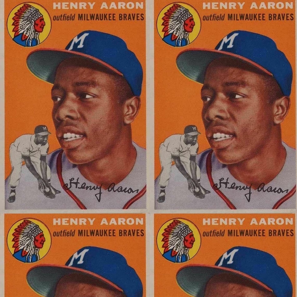 Hank Aaron Hologram Card - THE SHOOT