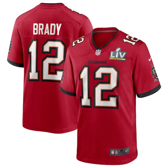 Tom Brady Tampa Bay Buccaneers Autographed Super Bowl LV Champions White  Nike Game Jersey with Super Bowl LV Patch