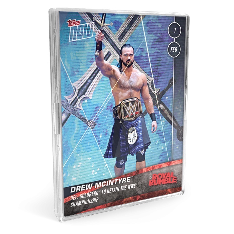 2021 Topps Now WWE Checklist, Set Info, Print Runs, Other Online Sets