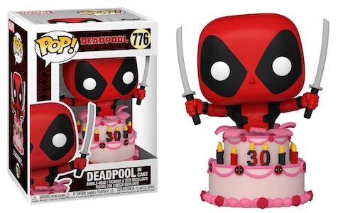 Funko Pop! Deadpool - Deadpool in Cake *Metallic* (7-11 Exclusive