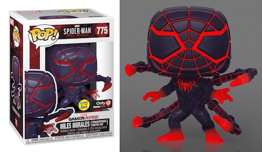 gamestop exclusive spider man pop