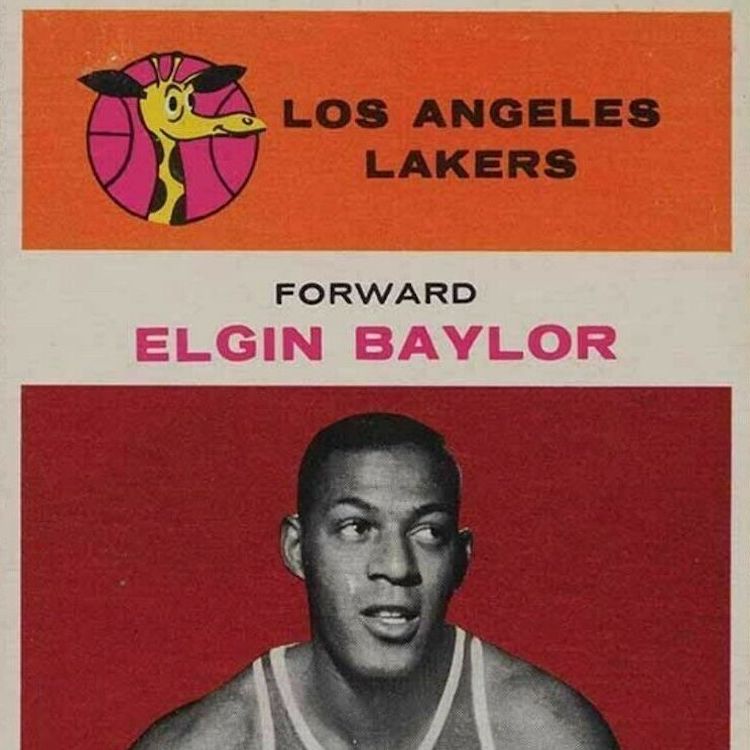 ELGIN BAYLOR  Los Angeles Lakers 1968 Home Throwback NBA Basketball Jersey