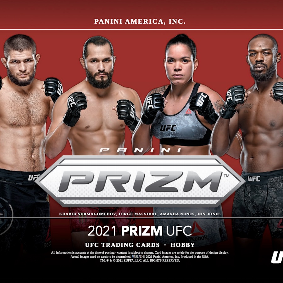 thumbnail image 2 of 2021 Panini Prizm UFC Factory Sealed Retail Box - 24 Packs + 12 Prizm Parallels 2 of 5