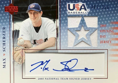 Top Max Scherzer Cards, Best Rookies, Autographs, Most Valuable List