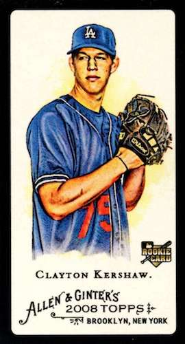 Clayton Kershaw Trading Cards: Values, Tracking & Hot Deals