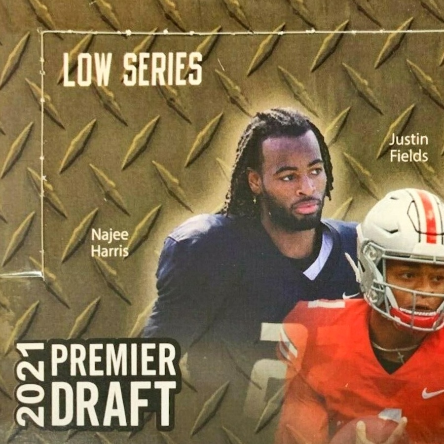 2021 Sage Hit Premier Draft High Series Football Card Database - The Entire  Checklist with Parallels - 250 Cards Per Page are Shown