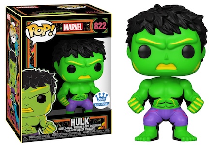 all marvel blacklight pops