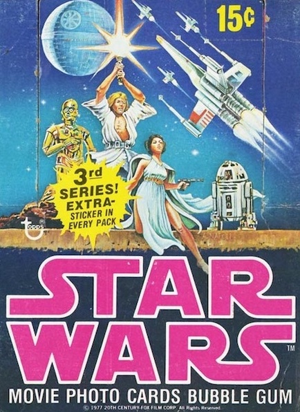 1977 star wars cards checklist