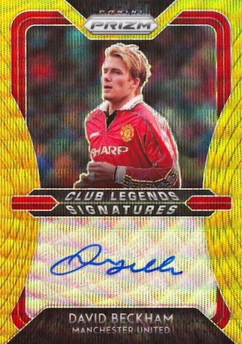 Top David Beckham Cards, Top List, Best Autographs, Most Valuable