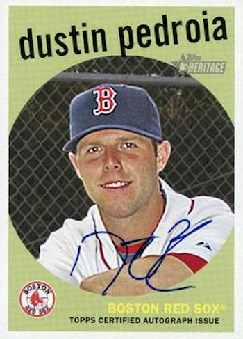 Dustin Pedroia  Cardboard Gods