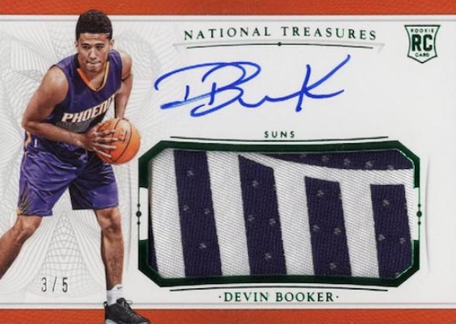 Devin Booker Rookie Cards Guide, Top RC List, Best Autographs