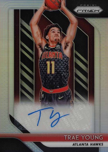 Trae Young RC rookie auto