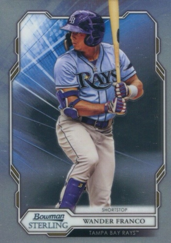 Wander Franco RC 2022 Bowman #12 ROOKIE NM+-MT+ MLB Baseball Rays