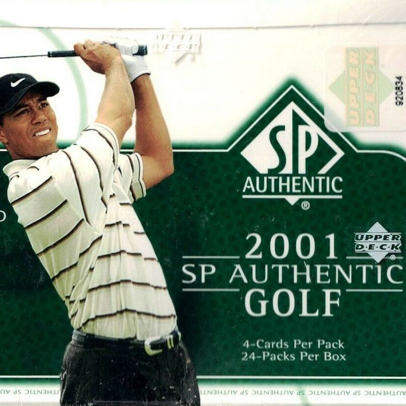 2001 SP Authentic Golf Checklist Set Details Buy Boxes Auctions